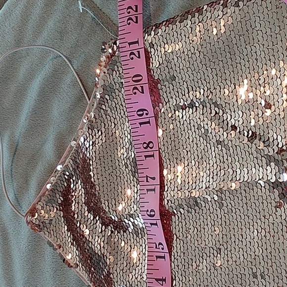 ASOS Rose Gold Sequin Cami  Top 14 - Picture 11 of 11